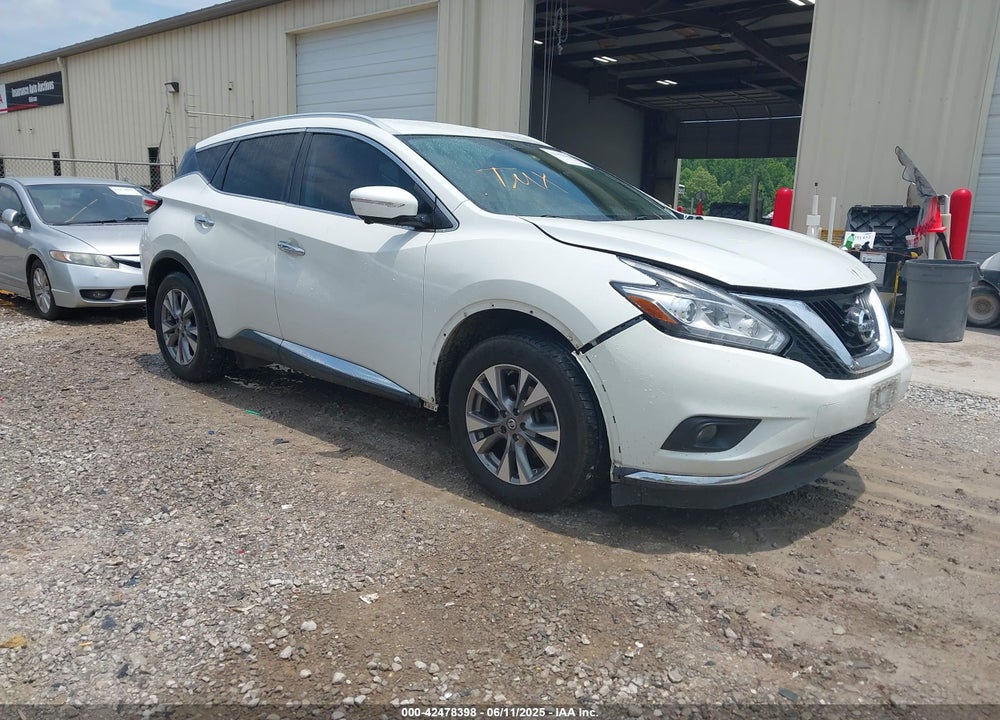 2015 NISSAN MURANO SL VIN: 5N1AZ2MG6FN258074