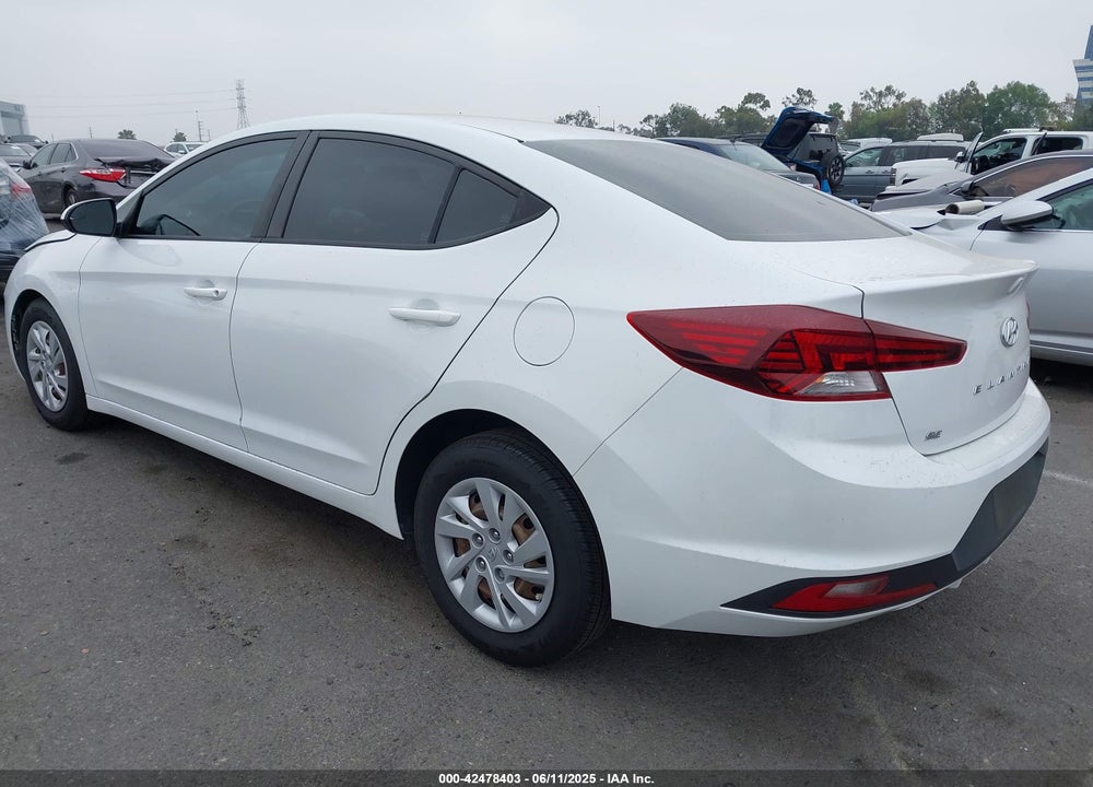 2020 HYUNDAI ELANTRA SE VIN: 5NPD74LF6LH508453