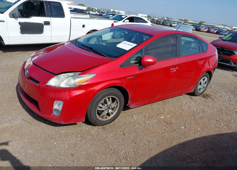 2011 TOYOTA PRIUS TWO VIN: JTDKN3DU8B0278916