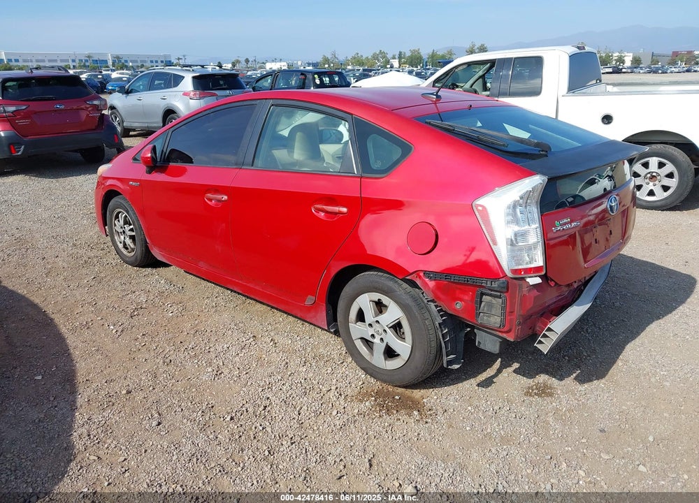 2011 TOYOTA PRIUS TWO VIN: JTDKN3DU8B0278916