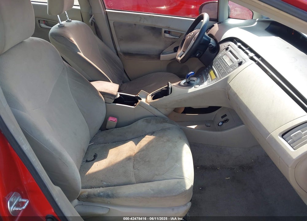 2011 TOYOTA PRIUS TWO VIN: JTDKN3DU8B0278916