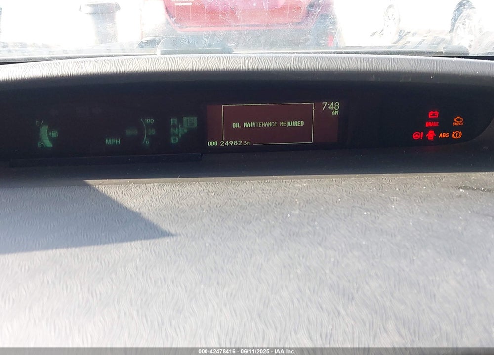 2011 TOYOTA PRIUS TWO VIN: JTDKN3DU8B0278916