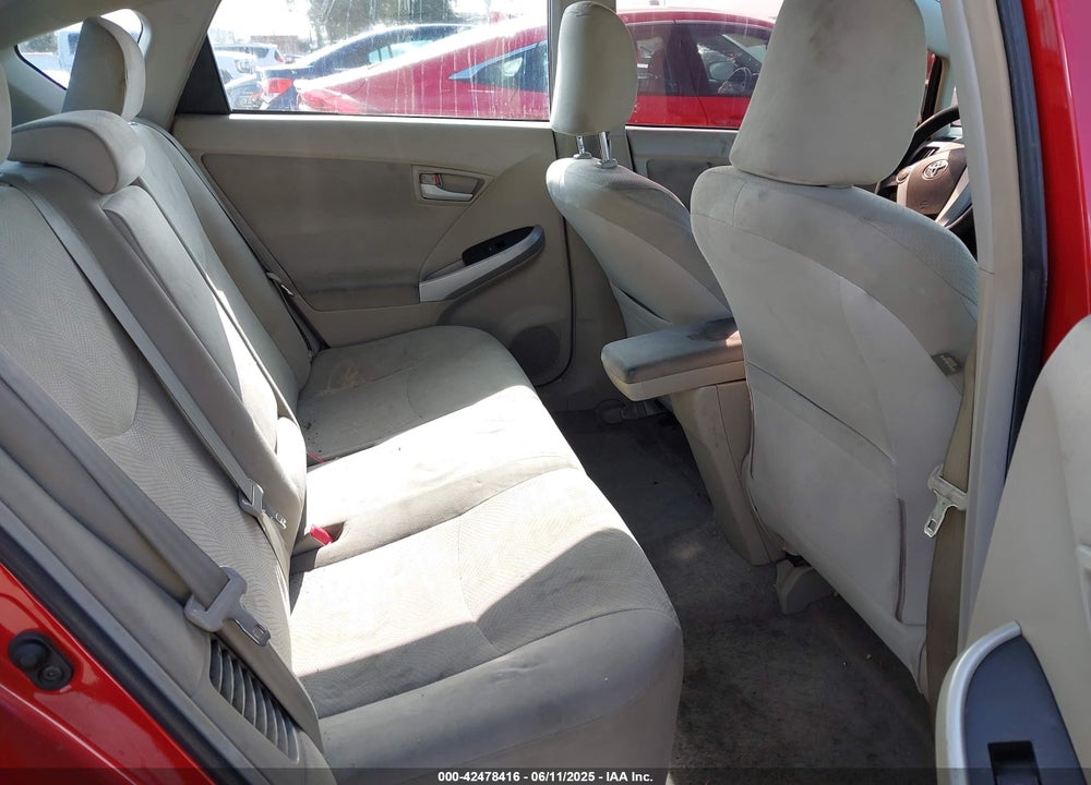 2011 TOYOTA PRIUS TWO VIN: JTDKN3DU8B0278916