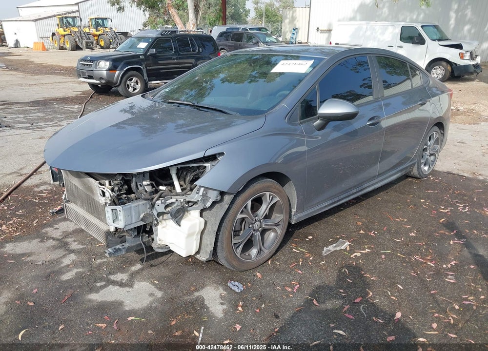 2019 CHEVROLET CRUZE LT VIN: 1G1BE5SM4K7127456