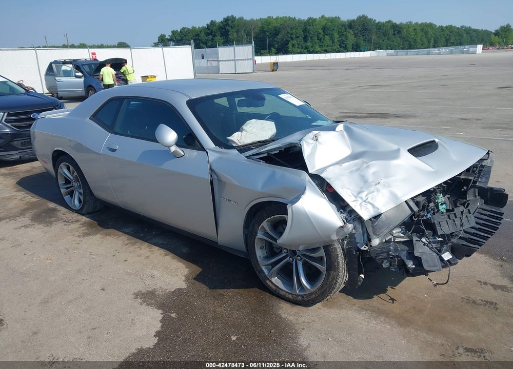 2022 DODGE CHALLENGER R/T VIN: 2C3CDZBTXNH105259