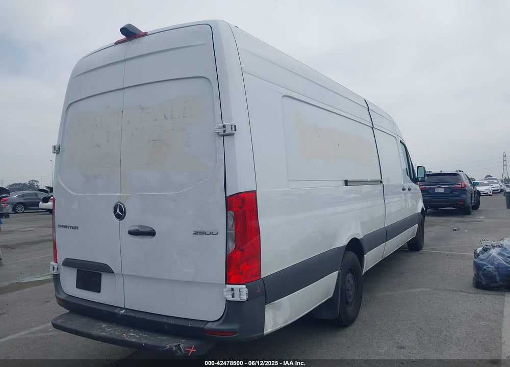 2022 MERCEDES-BENZ SPRINTER 2500 HIGH ROOF V6 VIN: W1Y4EDHY7NT091581