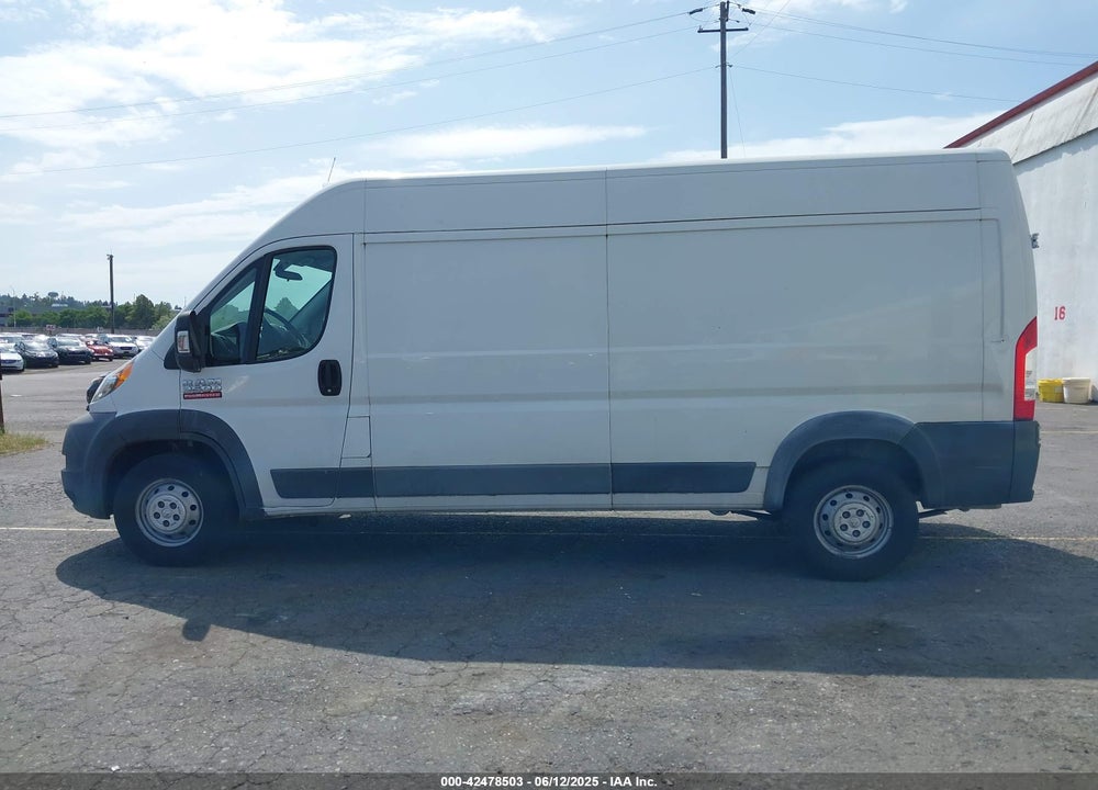 2016 RAM PROMASTER 3500 HIGH ROOF VIN: 3C6URVHGXGE107216