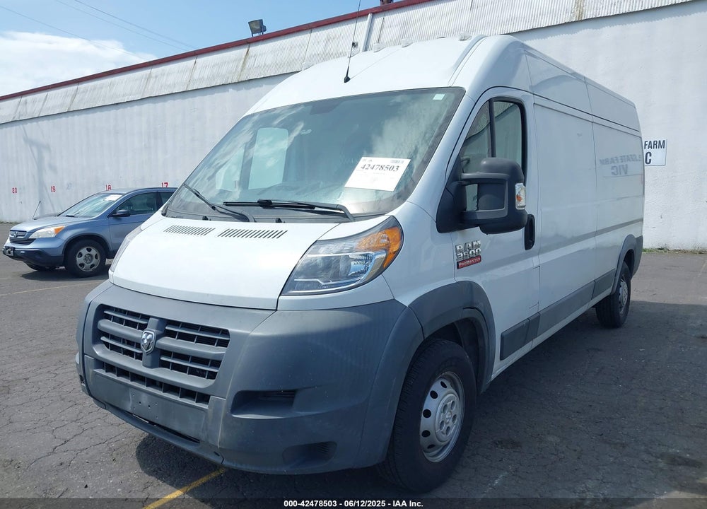 2016 RAM PROMASTER 3500 HIGH ROOF VIN: 3C6URVHGXGE107216