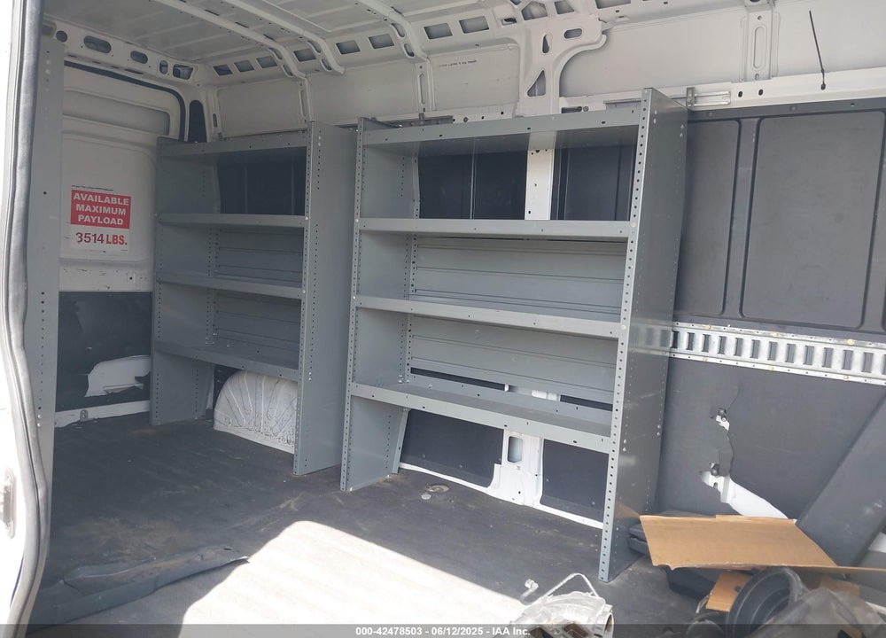 2016 RAM PROMASTER 3500 HIGH ROOF VIN: 3C6URVHGXGE107216