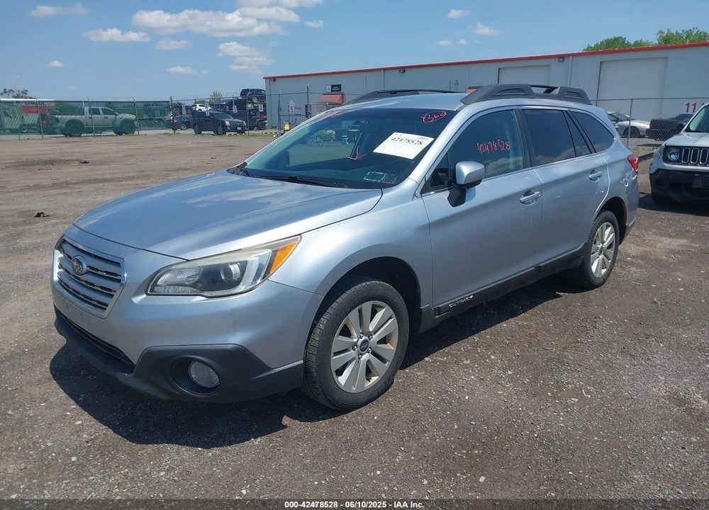 2016 SUBARU OUTBACK 2.5I PREMIUM VIN: 4S4BSACC3G3361144
