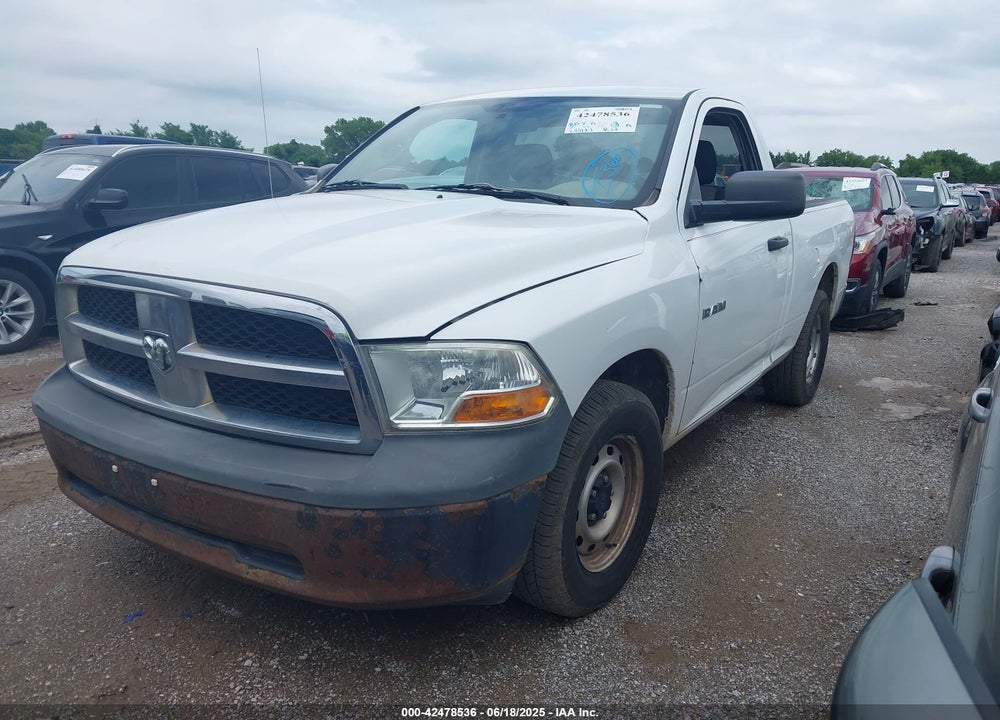 2010 DODGE RAM 1500 VIN: 3D7JB1EK2AG105186