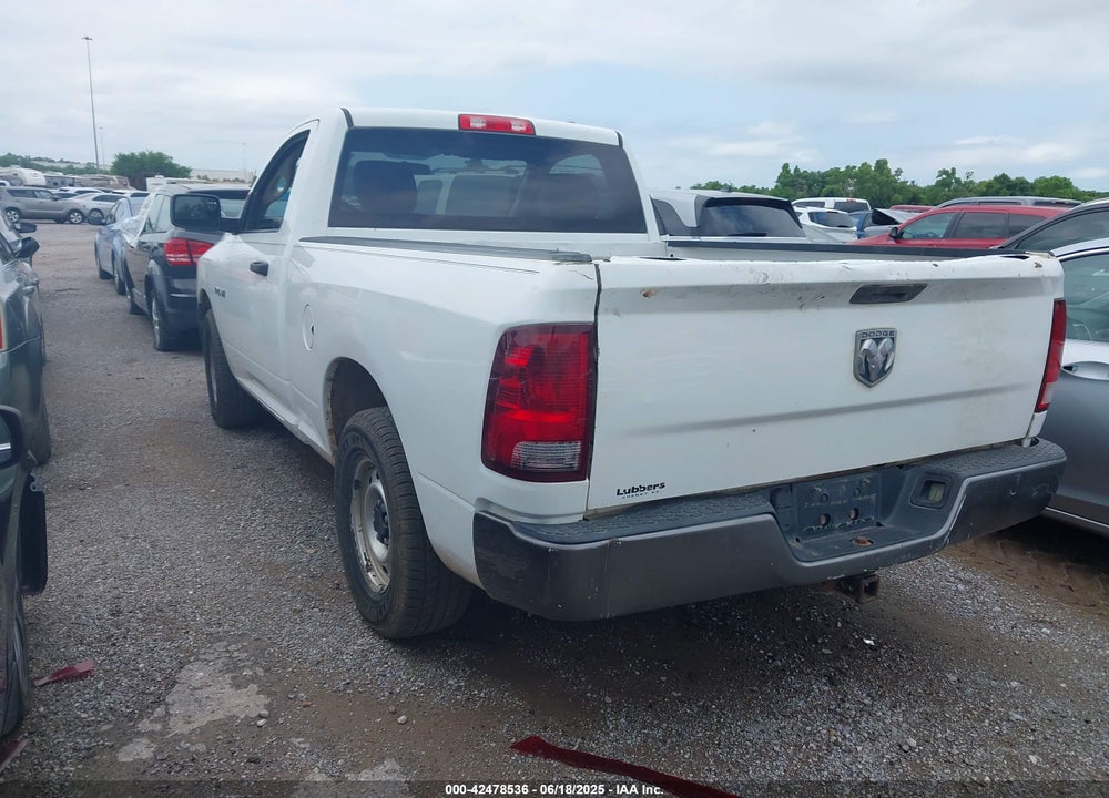 2010 DODGE RAM 1500 VIN: 3D7JB1EK2AG105186