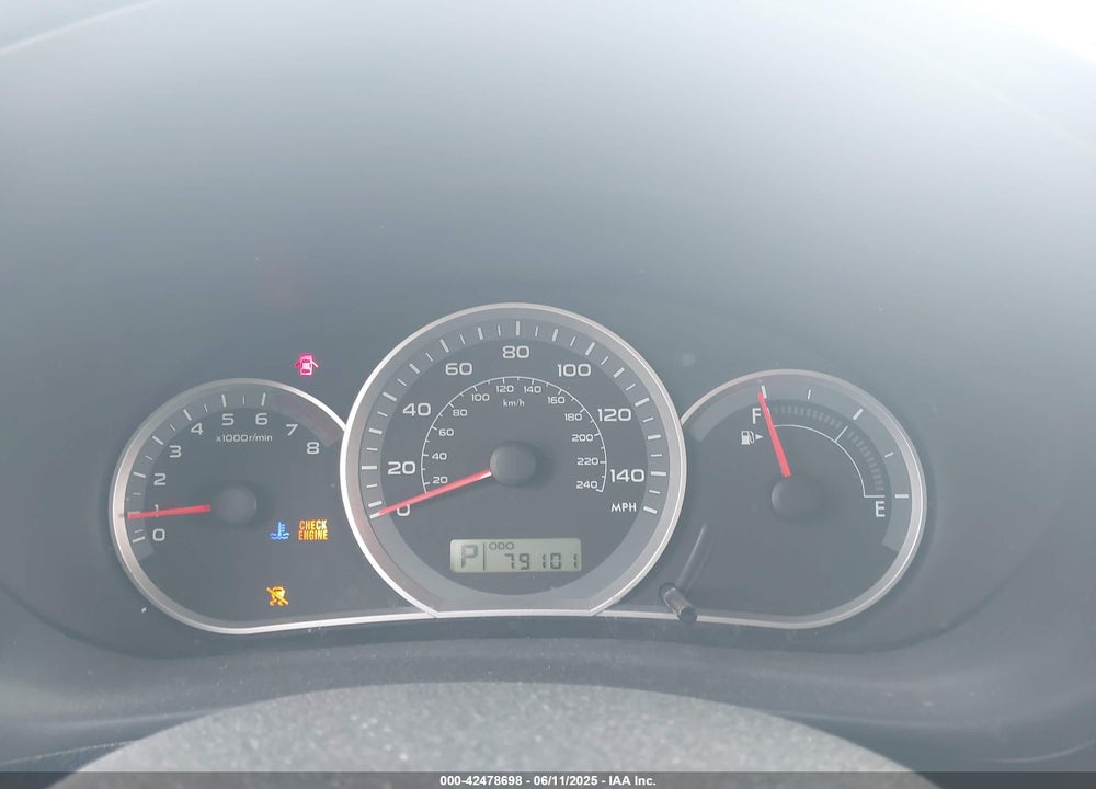 2010 SUBARU IMPREZA 2.5I PREMIUM VIN: JF1GE6B65AH511183