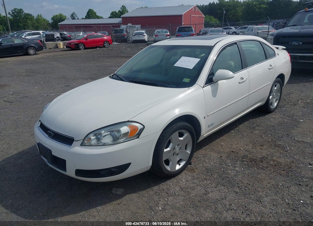 2008 CHEVROLET IMPALA VIN: 2G1WD58C489130142