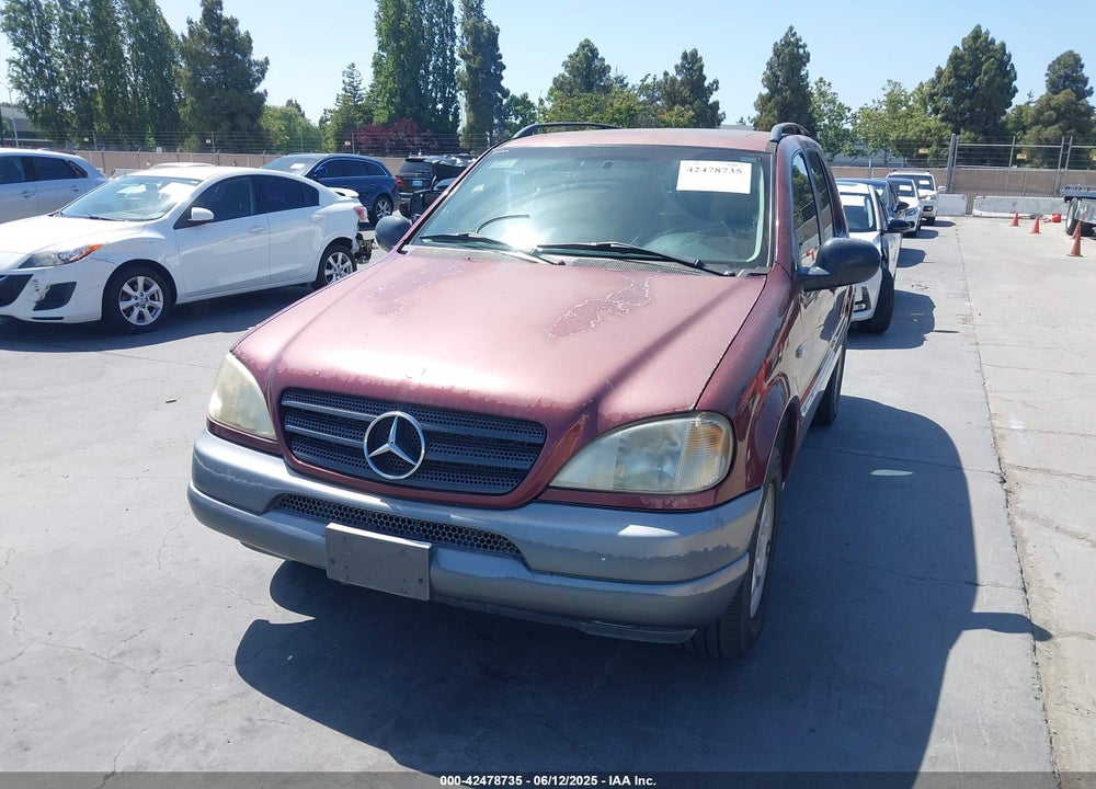 1999 MERCEDES-BENZ ML 320 VIN: 4JGAB54E4XA118862