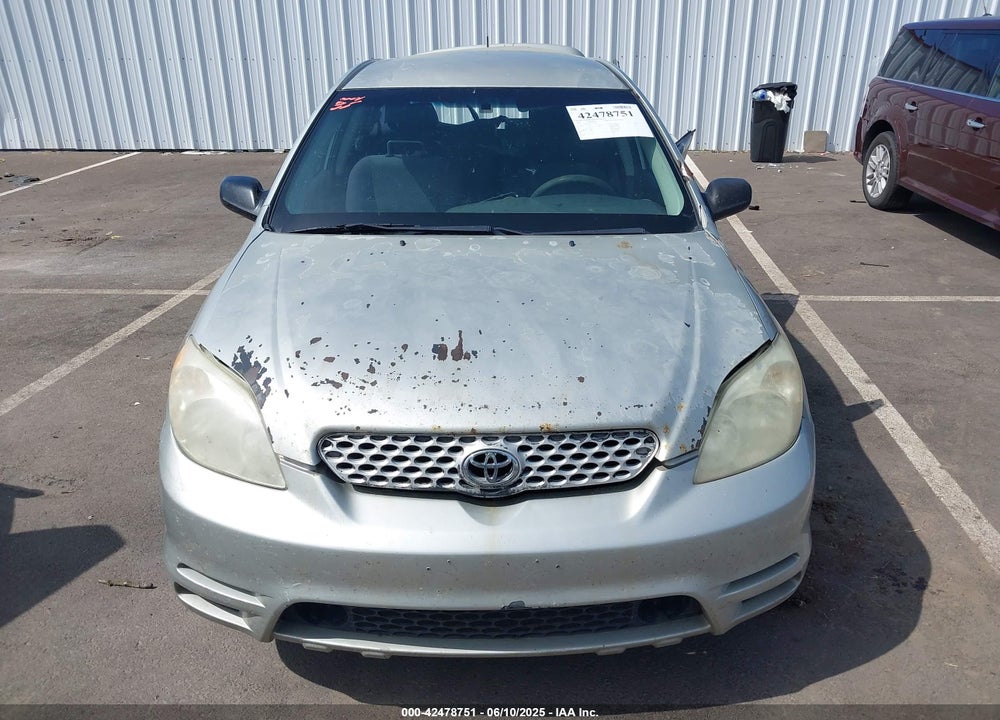 2003 TOYOTA MATRIX STANDARD VIN: 2T1KR32E63C152206