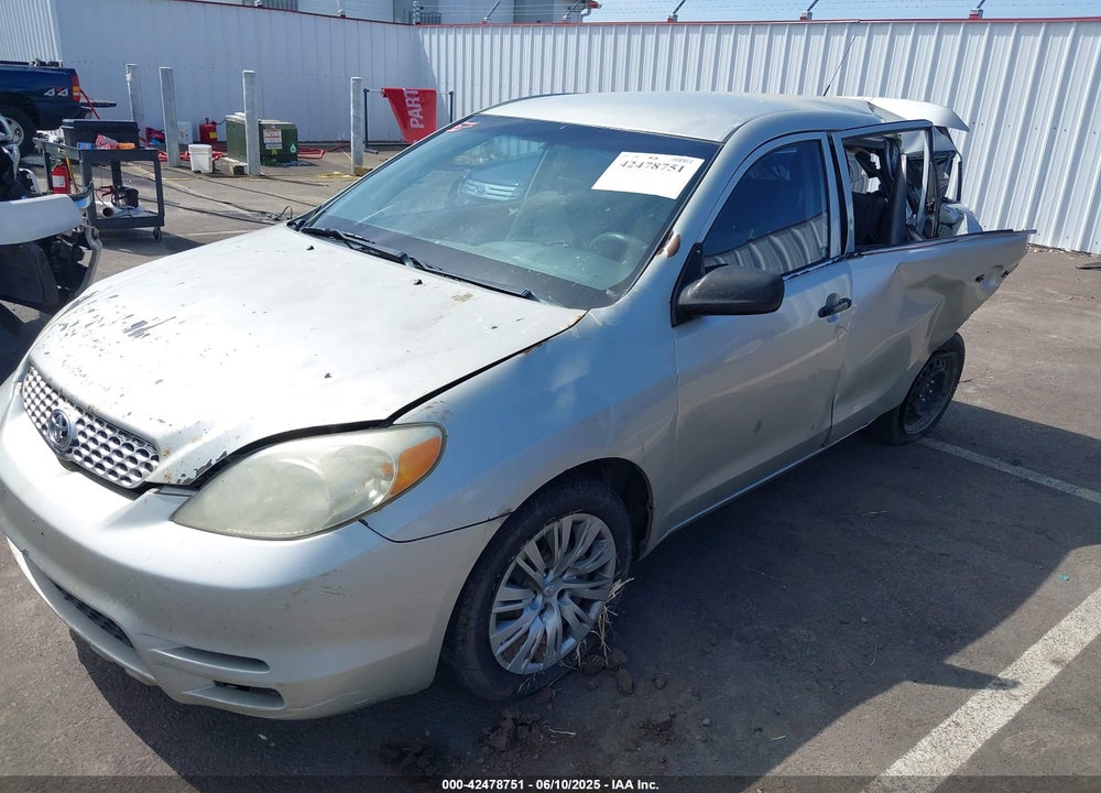 2003 TOYOTA MATRIX STANDARD VIN: 2T1KR32E63C152206