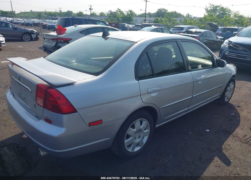 2002 HONDA CIVIC EX VIN: 2HGES26762H608332