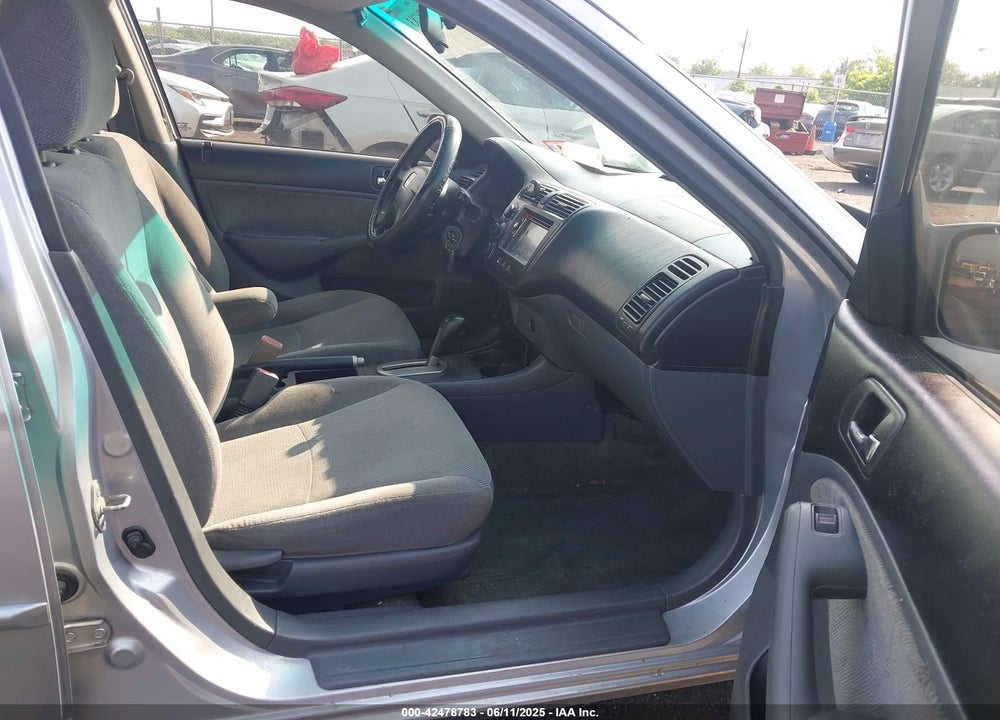 2002 HONDA CIVIC EX VIN: 2HGES26762H608332