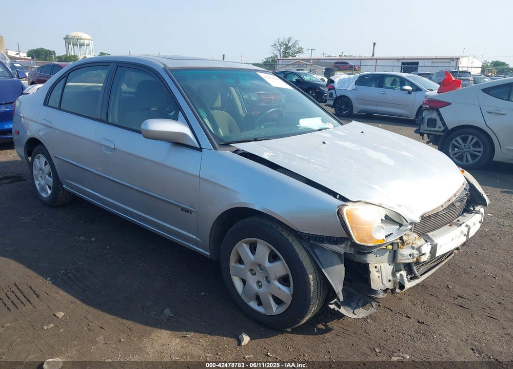 2002 HONDA CIVIC EX VIN: 2HGES26762H608332