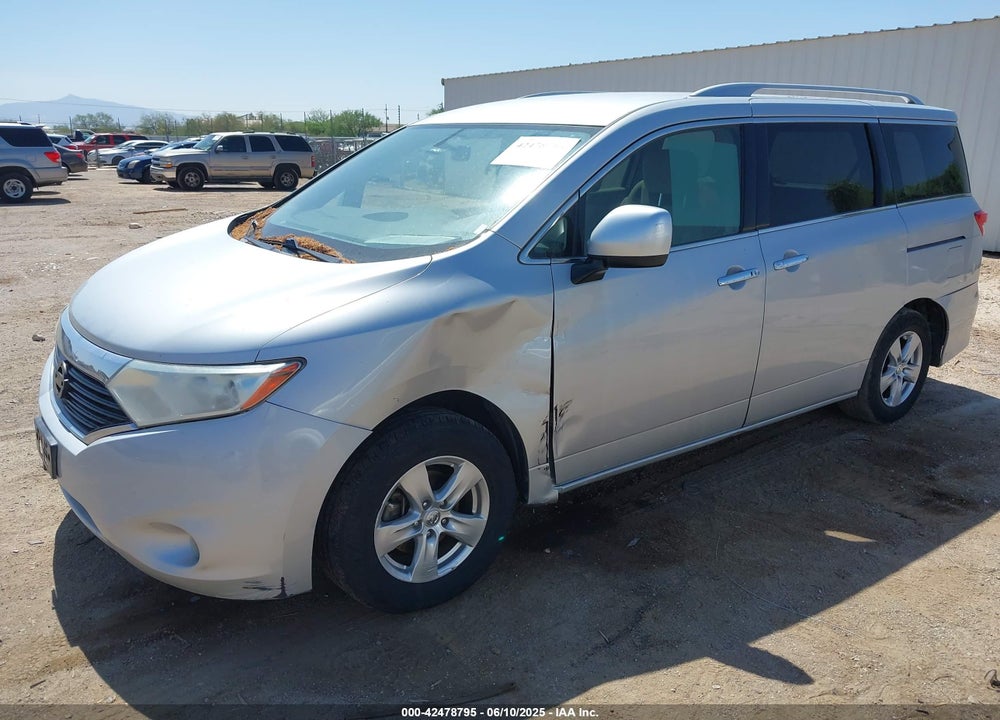 2016 NISSAN QUEST PLATINUM/S/SL/SV VIN: JN8AE2KP3G9156524
