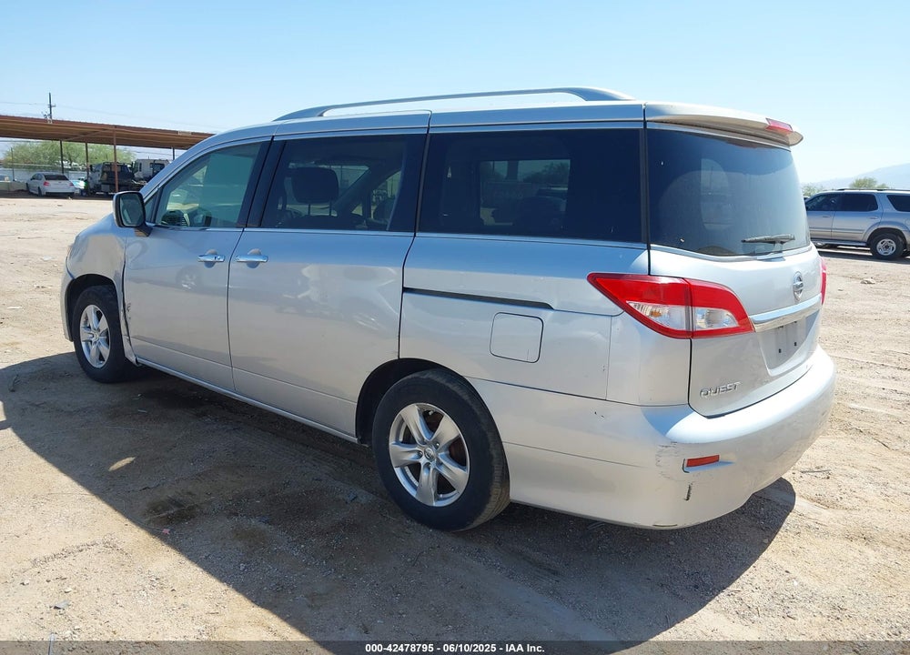 2016 NISSAN QUEST PLATINUM/S/SL/SV VIN: JN8AE2KP3G9156524