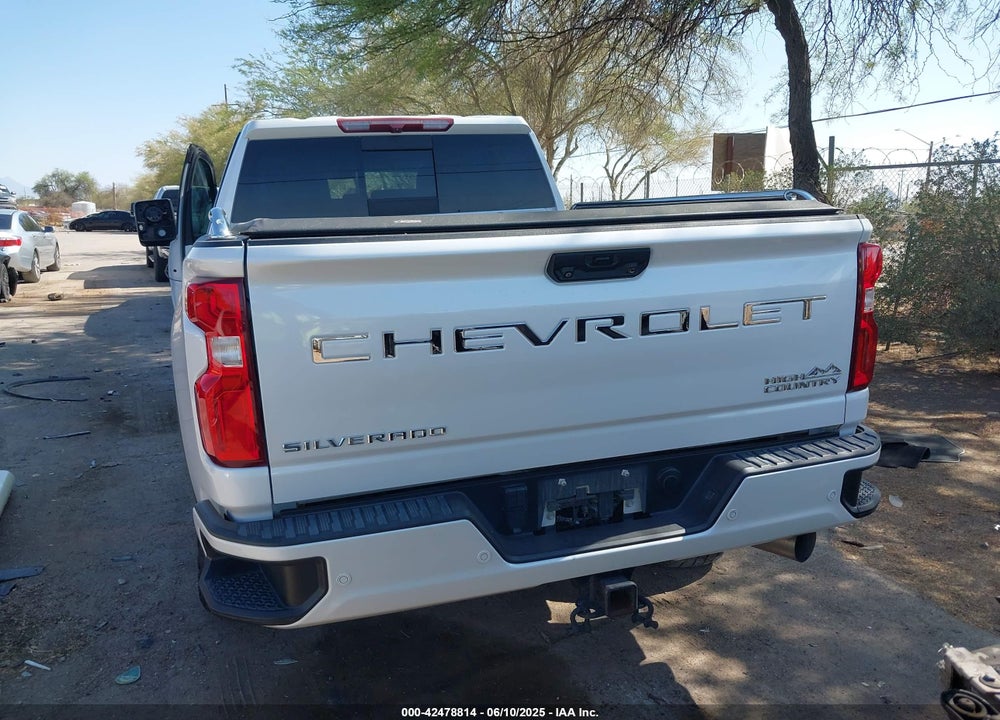 2022 CHEVROLET SILVERADO 3500HD 4WD  STANDARD BED HIGH COUNTRY VIN: 1GC4YVEY6NF162709