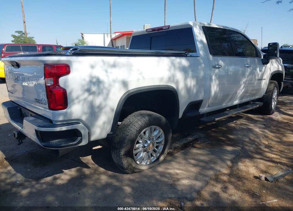 2022 CHEVROLET SILVERADO 3500HD 4WD  STANDARD BED HIGH COUNTRY VIN: 1GC4YVEY6NF162709