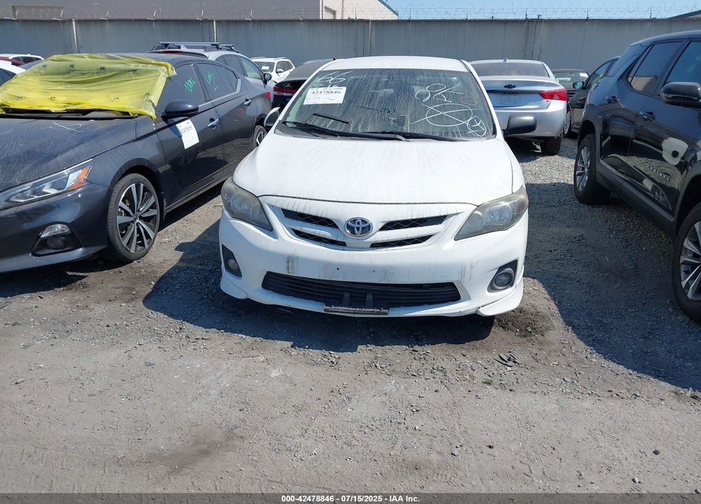 2012 TOYOTA COROLLA VIN: 5YFBU4EE3CP020987