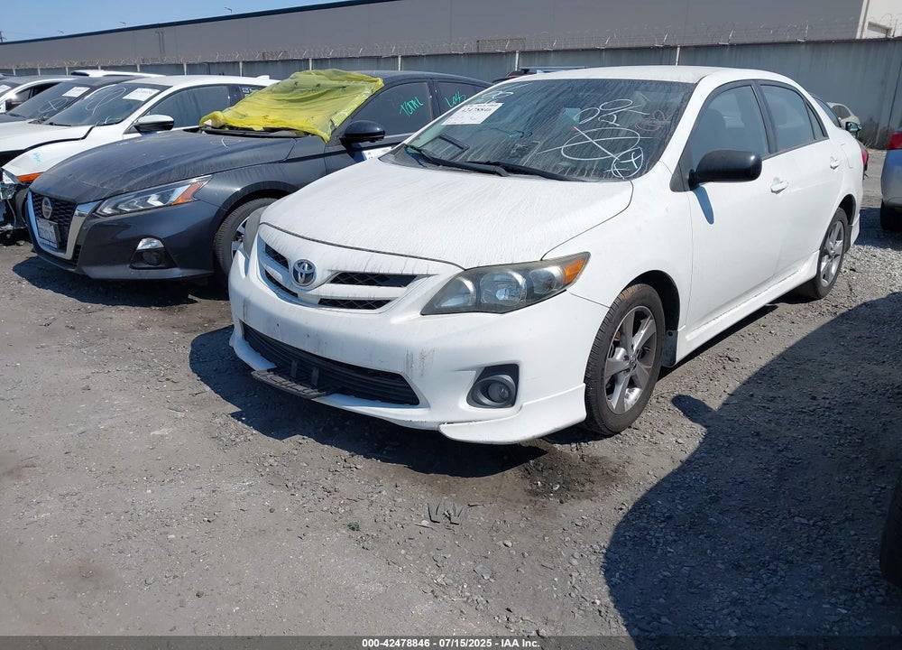 2012 TOYOTA COROLLA VIN: 5YFBU4EE3CP020987