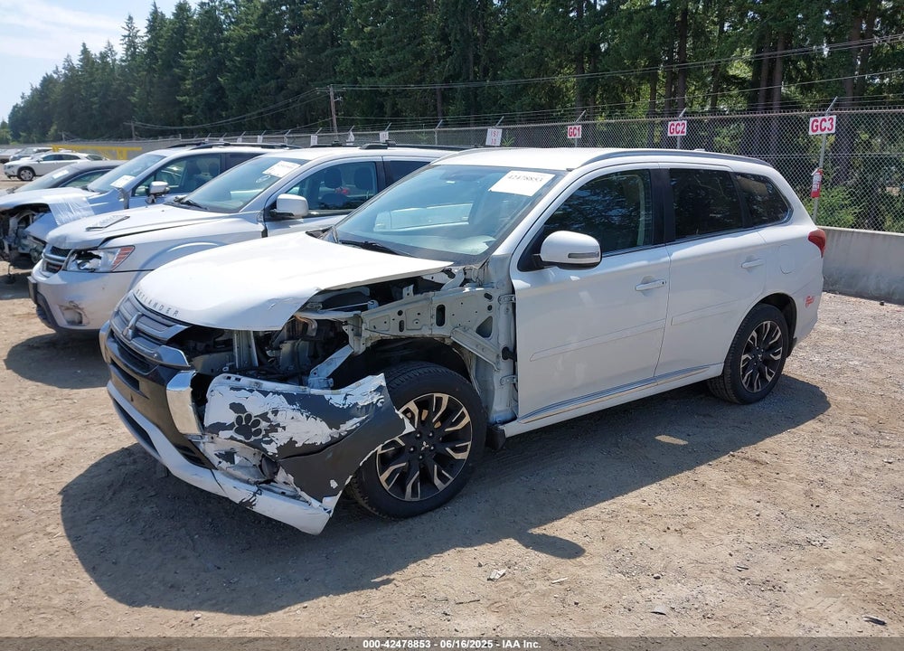 2018 MITSUBISHI OUTLANDER PHEV SEL VIN: JA4J24A57JZ050272