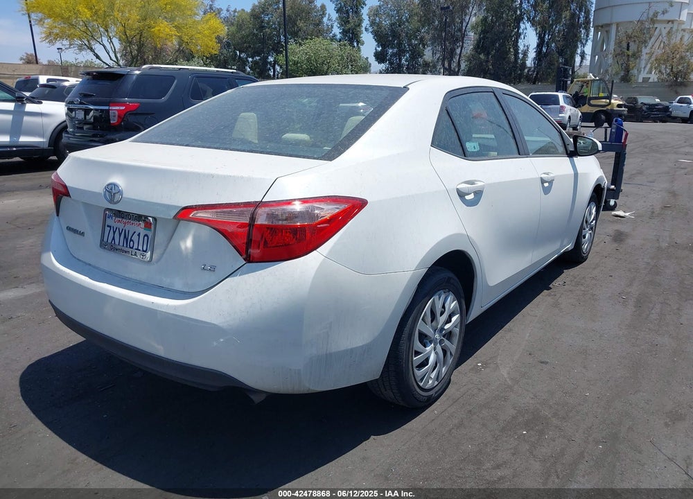 2017 TOYOTA COROLLA LE VIN: 5YFBURHE4HP675062