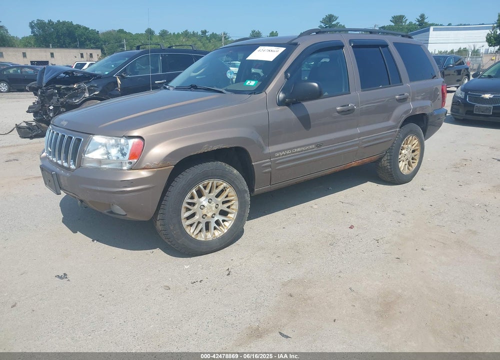 2002 JEEP GRAND CHEROKEE LIMITED VIN: 1J8GW58N62C213751