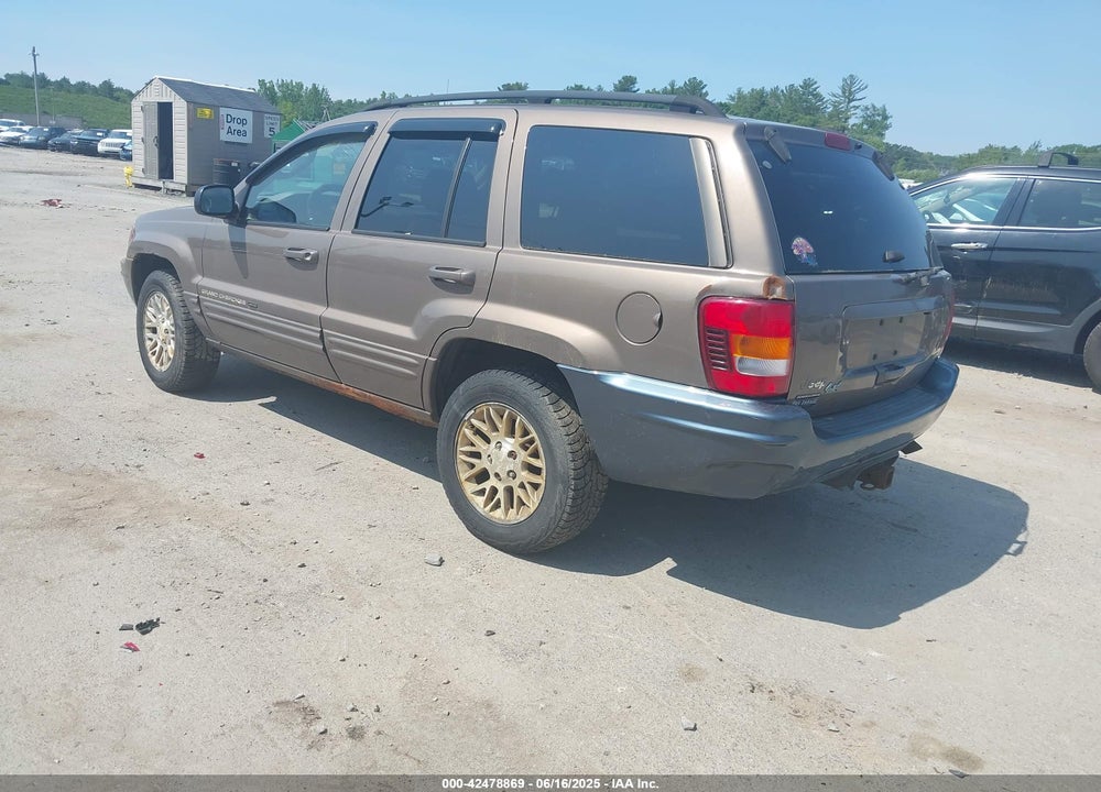 2002 JEEP GRAND CHEROKEE LIMITED VIN: 1J8GW58N62C213751