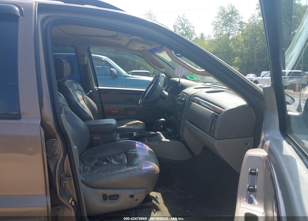 2002 JEEP GRAND CHEROKEE LIMITED VIN: 1J8GW58N62C213751