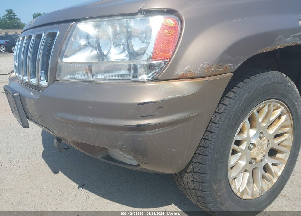 2002 JEEP GRAND CHEROKEE LIMITED VIN: 1J8GW58N62C213751