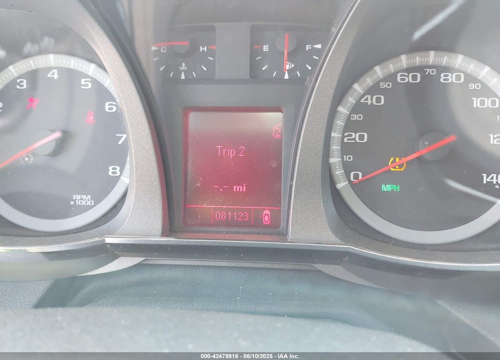 2010 GMC TERRAIN SLE-2 VIN: 2CTFLDEY4A6340188