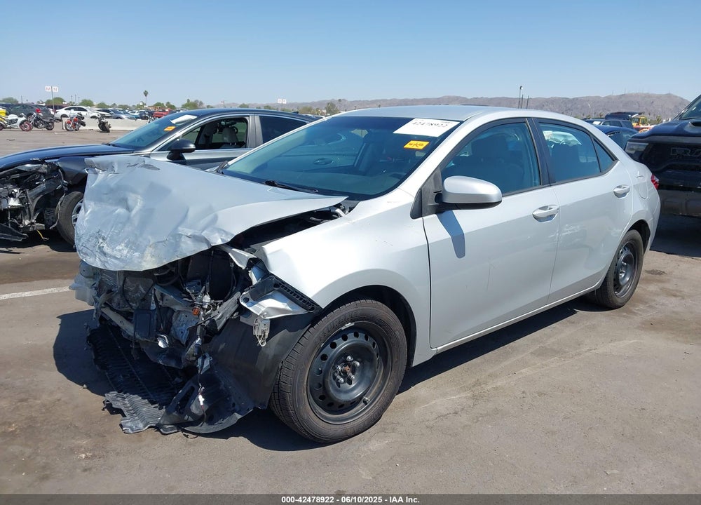 2016 TOYOTA COROLLA LE VIN: 2T1BURHE3GC599462