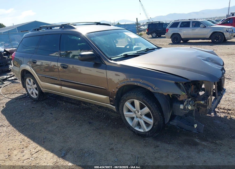 2008 SUBARU OUTBACK 2.5I/2.5I L.L. BEAN EDITION VIN: 4S4BP61C087302922