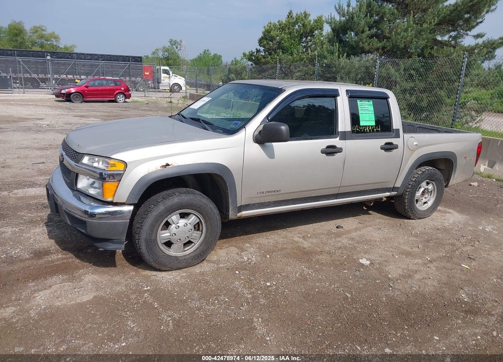 2005 CHEVROLET COLORADO LS VIN: 1GCDT136558162374
