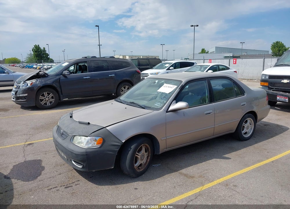 2001 TOYOTA COROLLA LE VIN: 1NXBR12E41Z558016