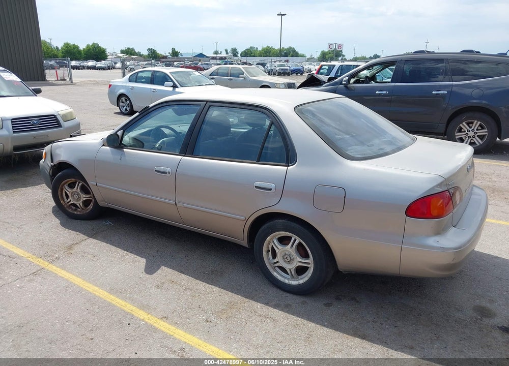 2001 TOYOTA COROLLA LE VIN: 1NXBR12E41Z558016