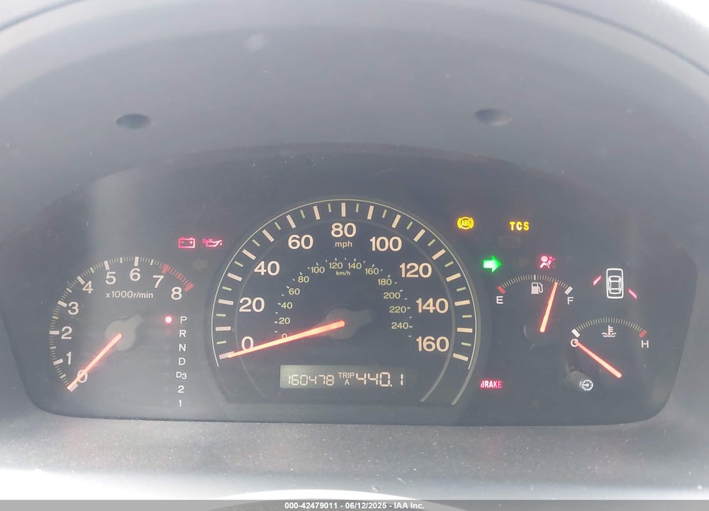 2005 HONDA ACCORD VIN: 1HGCM66835A078082
