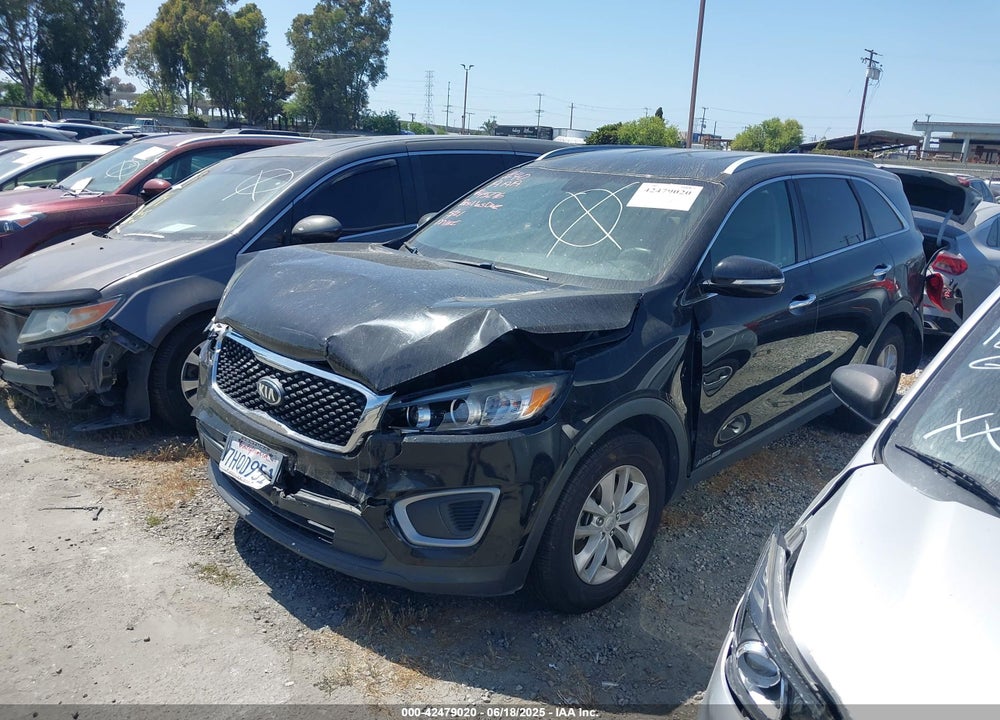 2016 KIA SORENTO 3.3L LX VIN: 5XYPGDA57GG037286