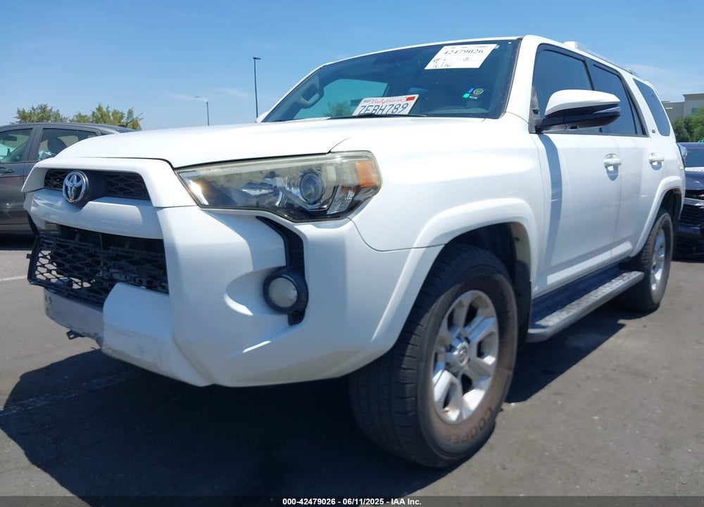2014 TOYOTA 4RUNNER VIN: JTEZU5JRXE5074196