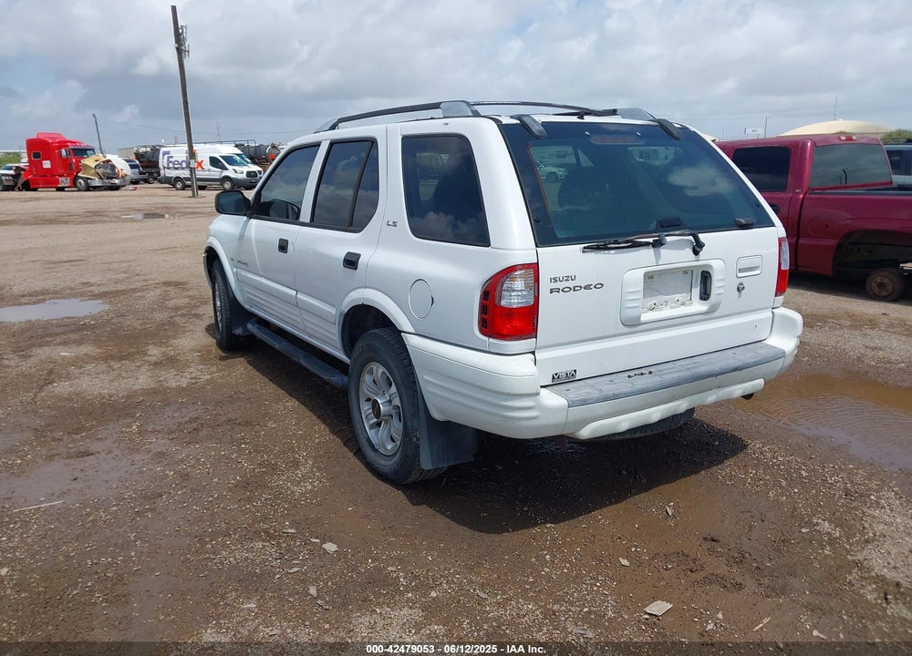 2001 ISUZU RODEO LS 3.2L V6/LSE 3.2L V6/S 3.2L V6 VIN: 4S2CK58W414357404