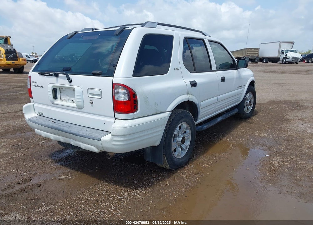 2001 ISUZU RODEO LS 3.2L V6/LSE 3.2L V6/S 3.2L V6 VIN: 4S2CK58W414357404