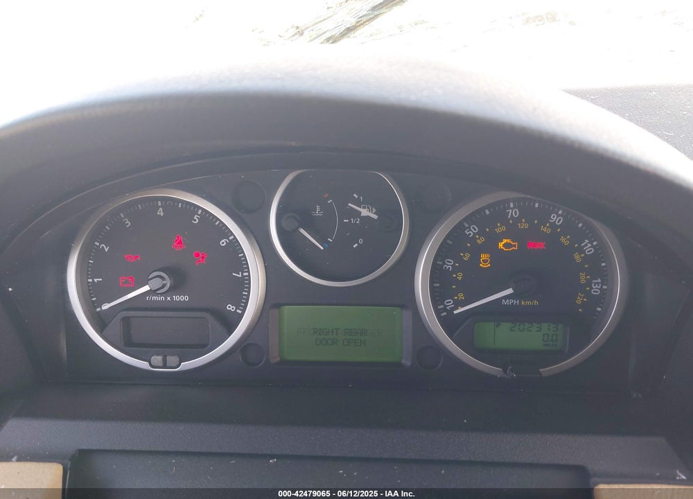 2008 LAND ROVER LR3 V8 HSE VIN: SALAG25438A474188