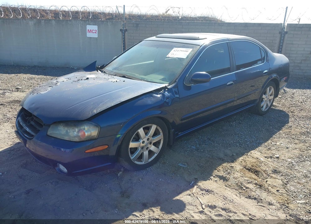 2002 NISSAN MAXIMA GLE VIN: JN1DA31A02T320219