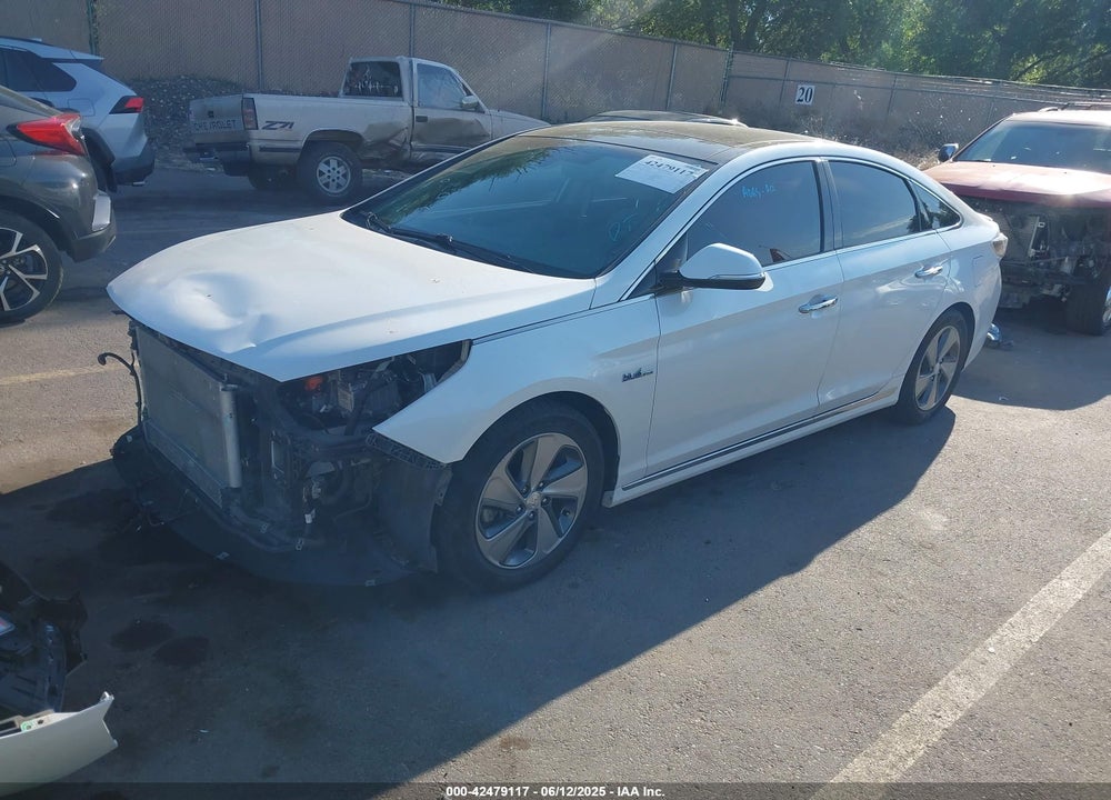 2016 HYUNDAI SONATA HYBRID LIMITED VIN: KMHE34L1XGA019373